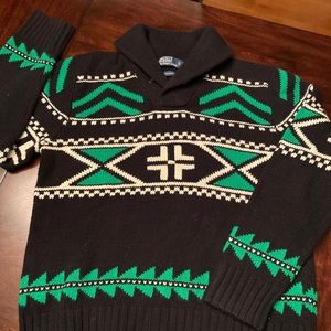 Polo by RL Men’s Wool Shawl Collar Sweater